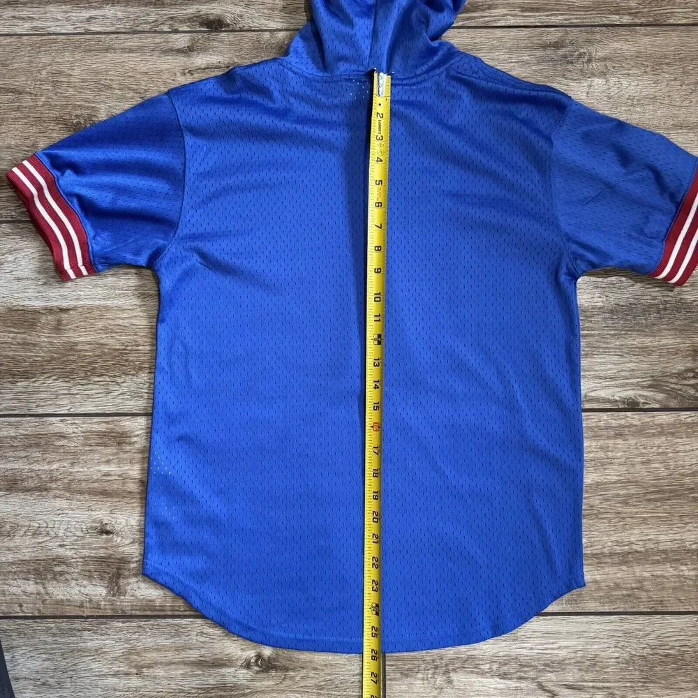 Mitchell & Ness Philadelphia 76ers JERSEY HOODIE Youth Boys NBA Large 14/16